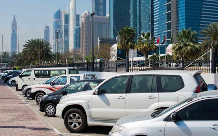 New parking in Dubai