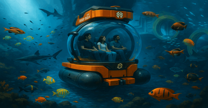 World's 1st Submersible Aquarium in Abu Dhabi